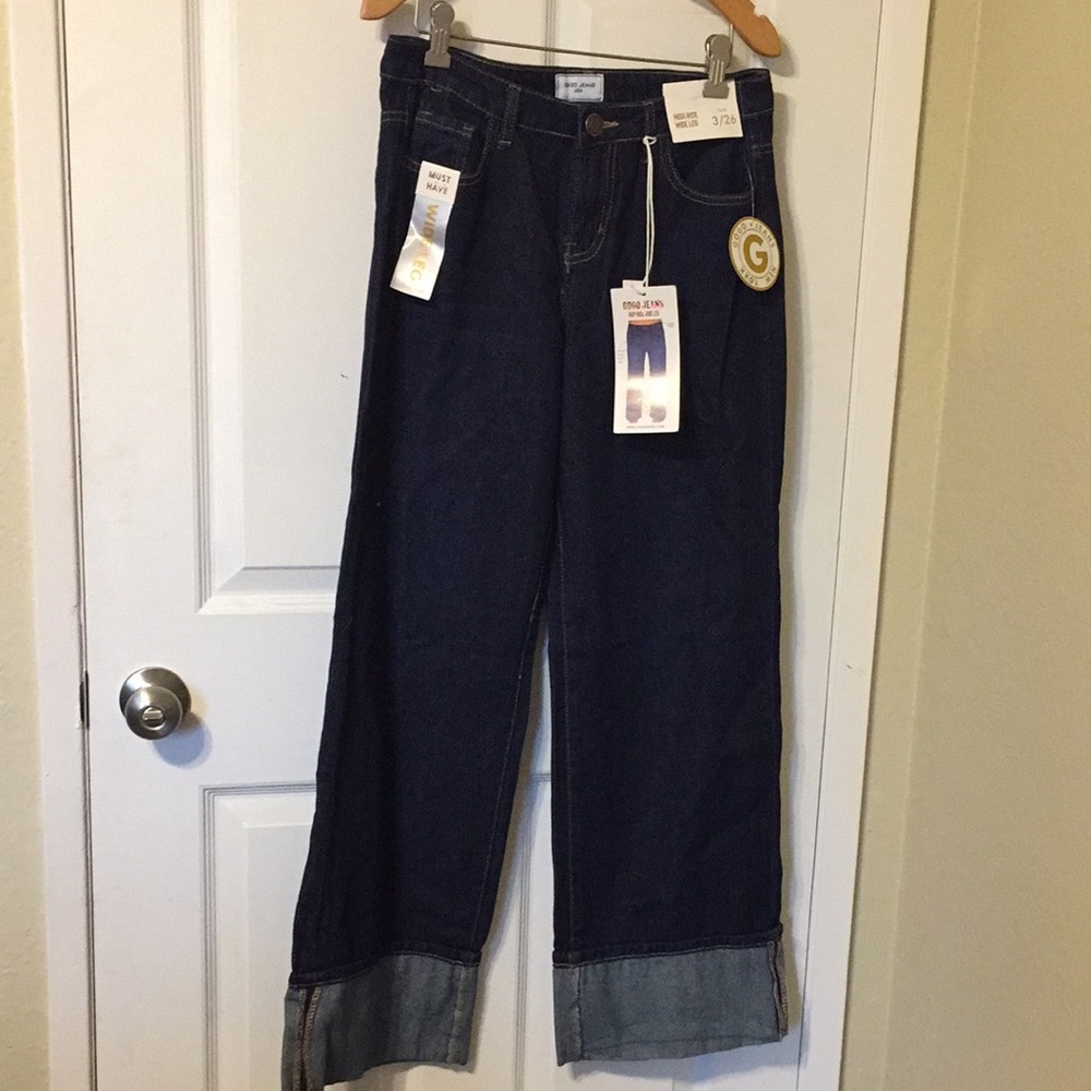 Gogo High rise classic wide leg jeans size 3/26